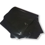 Black foil bag. non-sticks