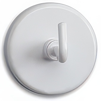 Magnetic Hook for Hanging 5 pcs 36 mm white