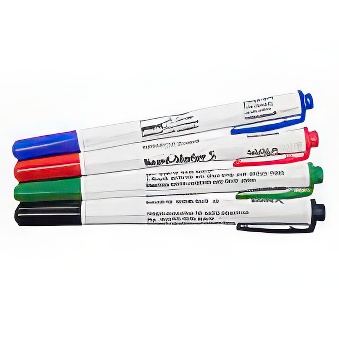 Boardmarkets 4 pcs in set (black. red. green. blue) - 1,5-2 mm