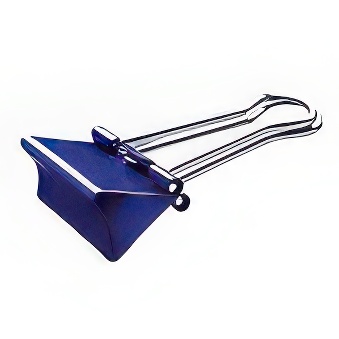 Archive Clip for Documents, blue, 1,9 cm