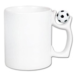 Mug with a ball on handle for boys