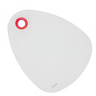 Drop shaped glass cutting board for sublimation and engraving 23x29 cm