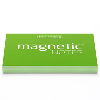 Magnetic sheet green 7 x 5 cm