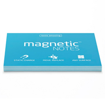 Magnetic notes blue 10 x 7 cm