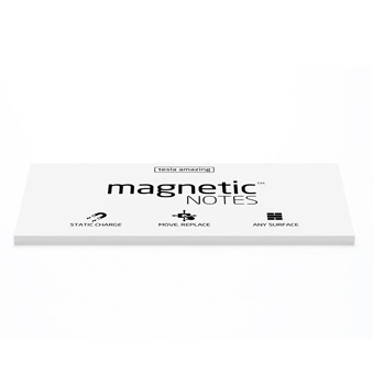 Magnetic notes white 20 x 10 cm