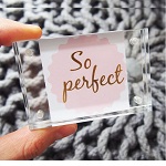 Acrylic photo frame