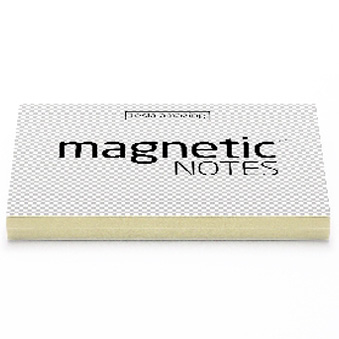 Magnetic notes transparent 7 x 5 cm