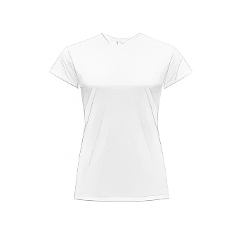 Women&rsquo;s T-shirt white Premium Colour: white Size: L