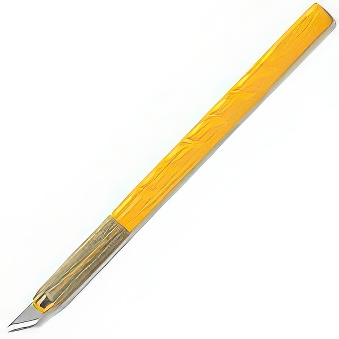 Precision Vinyl Weeding Knife Scalpel OLFA AK-1 - for Plotter Vinyl Flex, Flock & Crafts 25 Replacement Blades