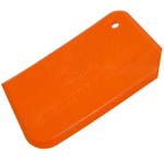 Plastic scraper Blade Orange