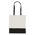 Cotton bag with long handles