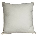 Cushion cover for sublimation printout with zip - linen