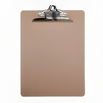 Clipboard MAUL classic, light brown A4