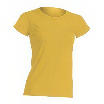 T-shirt Standard for printing Colour: yellow Size: L
