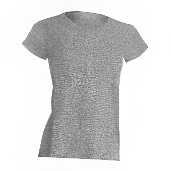 T-shirt Standard for printing Colour: grey melange Size: S