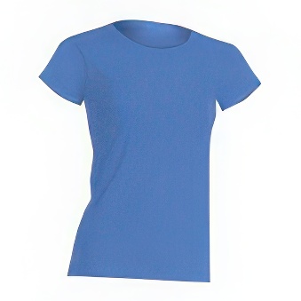 T-shirt Standard for printing Colour: azure blue Size: L