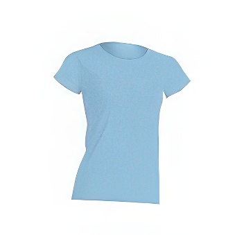 T-shirt Standard for printing Colour: light blue Size: XL