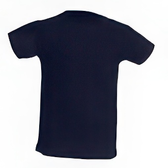 T-shirt Standard for printing Colour: navy blue Size: 134 - 140 cm