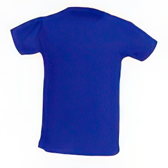 T-shirt Standard for printing Colour: blue Size: 134 - 140 cm