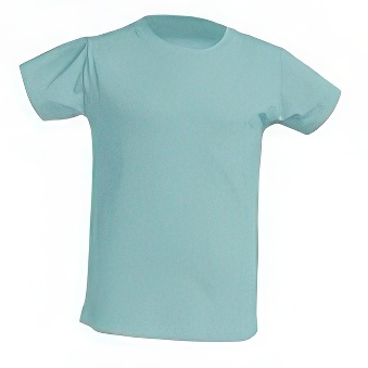 T-shirt Standard for printing Colour: blue/grey Size: 134 - 140 cm