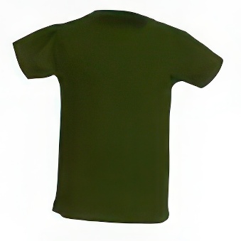 T-shirt Standard for printing Colour: olive green Size: 134 - 140 cm
