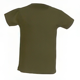 T-shirt Standard for printing Colour: khaki Size: 134 - 140 cm