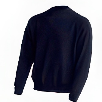 Men&rsquo;s sweatshirt for printing Colour: navy blue Size: L