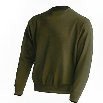 Men&rsquo;s sweatshirt for printing Colour: khaki Size: M