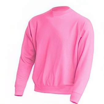 Men&rsquo;s sweatshirt for printing Colour: pink Size: M