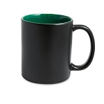 Matte color changing sublimation mug with color inside