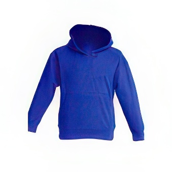 Kid&rsquo;s sweatshirt for printing Colour: blue Size: 122 cm
