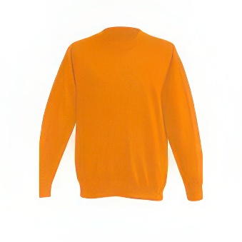 Kid&rsquo;s sweatshirt for printing Colour: orange Size: 146 cm