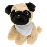 Teddy Dog with a white scarf for printing