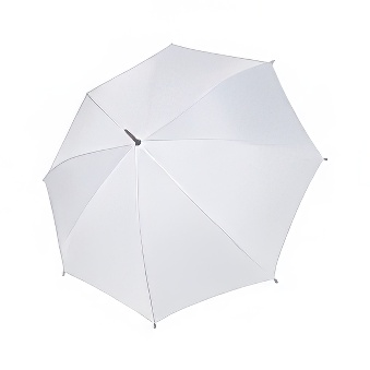 Umbrella for sublimation with foam handle white 104 cm