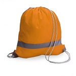 Reflective bag with grey string for sublimation