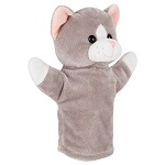 Cat hand puppet suitable for printing