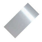 Semi-matte aluminium sheet for sublimation overprint