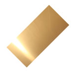 Aluminium plate for thermal transfer, sublimation and DTF overprint