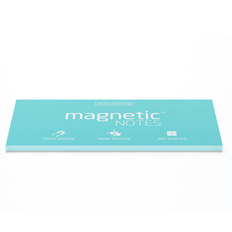 Magnetic notes pastele blue 20 x 10 cm