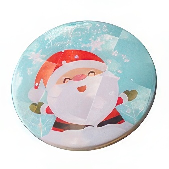 Elements for Making Badges with Prismatic Foil with Safety Pin