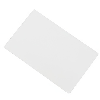 Wizytówki aluminiowe do sublimacji, graweru, termotransferu drukarką laserową i DTF- białe