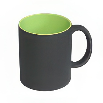 Magic Matte Colour-Changing Mug - For Sublimation Laser Engraving - Coloured Inner