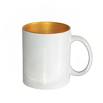 Sublimation Mug Pearl Gold Inner