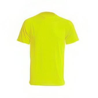 Sport T-shirt Colour: yellow neon Size: 2XL