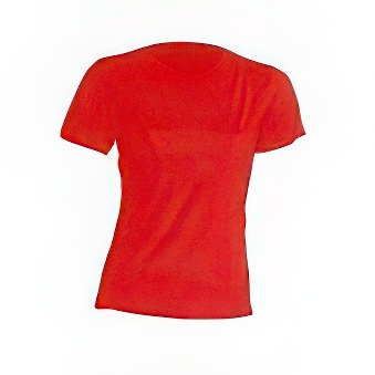 Sport T-shirt lady Colour: red Size: M