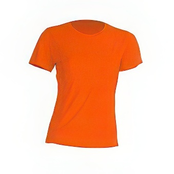 Sport T-shirt lady Colour: orange neon Size: M
