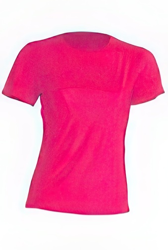 Sport T-shirt lady Colour: pink neon Size: 2XL