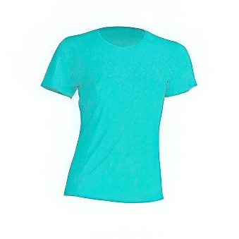 Sport T-shirt lady Colour: turquoise Size: M