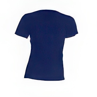 Sport T-shirt lady Colour: navy blue Size: XL