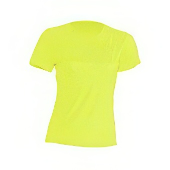 Sport T-shirt lady Colour: yellow neon Size: 2XL